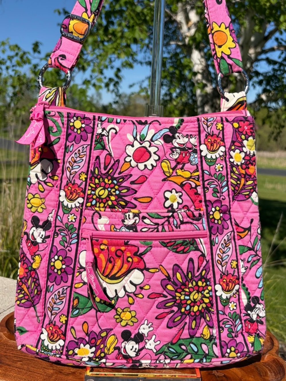 Disney Parks Vera Bradley Hipster Crossbody “Just Mousing Around” Like New - Picture 17 of 17